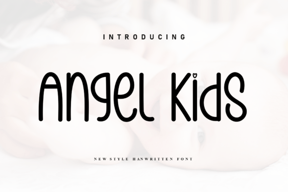 Angel Kids: A Handwritten Font for Engaging Visuals