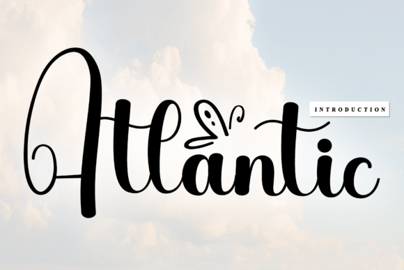 Atlantic Font: A Gentle Script for Editorial Design