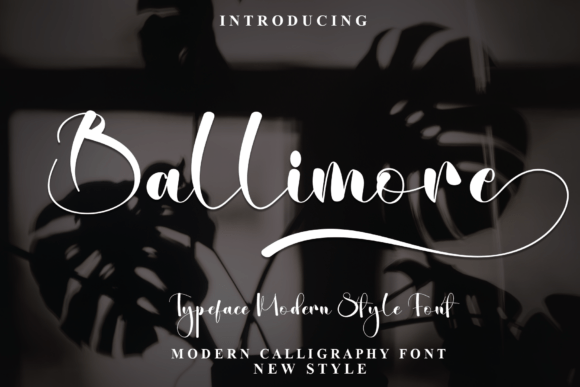 Ballimore Font: Elevating Small Business Branding