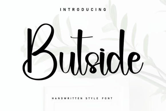 Butside Font Review: A Cozy Handwritten Typeface for Branding