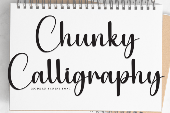 Chunky Calligraphy Font: A Web Designer’s Layout Review