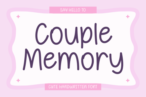Couple Memory Font: Handwritten Style for Web Design