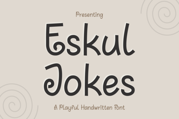 Eskul Jokes Font: A Playful Typeface for Campaigns