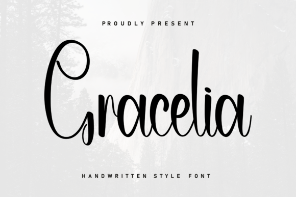 Gracelia Font: A Handwritten Typeface for Branding