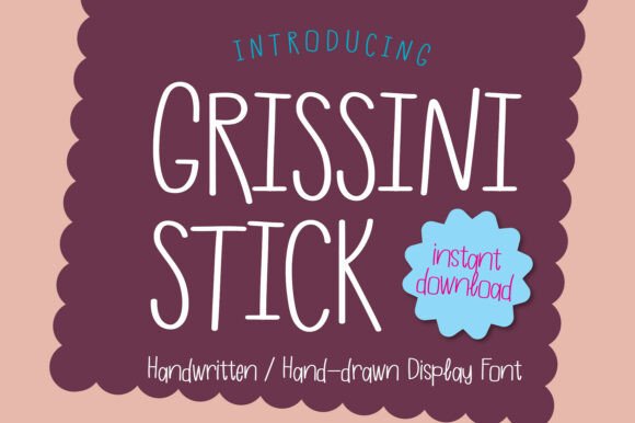 Grissini Stick Font: Adding Warmth to Editorial Layouts