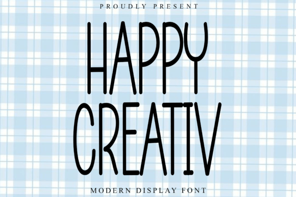 Happy Creativ: A Font for Elegant Branding