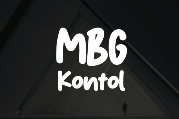 Mbg Kontol Font: Modern Editorial Typography
