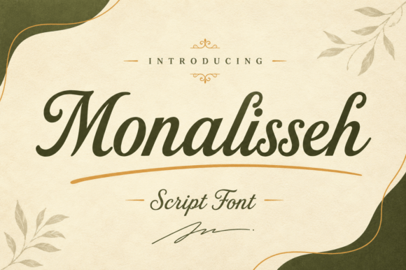 Monalisseh Font: Elevating Digital Brand Identity