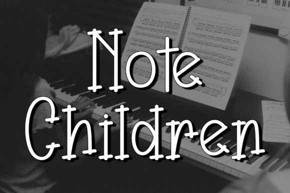 Note Children Font Review: Elegant Script for Branding