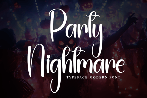 Party Nightmare Font Review for Web Design