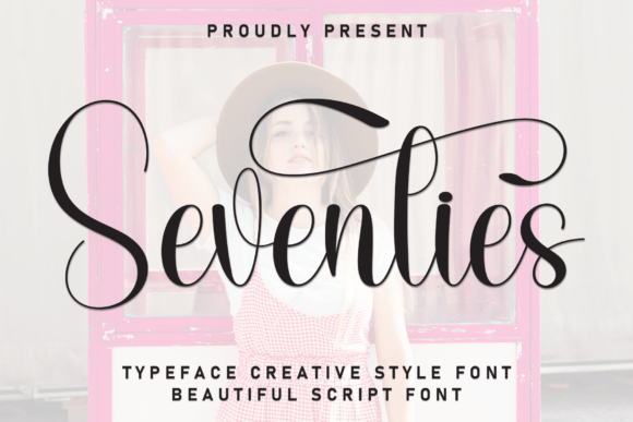 Seventies Font: Handwritten Charm for Makers