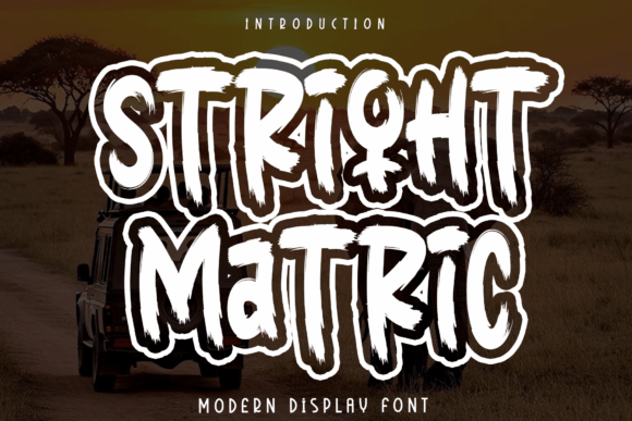 Stright Matric Font: Elevate Your Small Business Branding