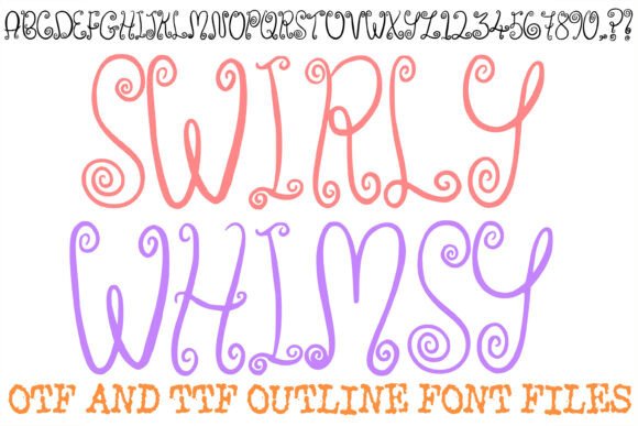 Swirly Whimsy: A Charming Script for Creative Projects