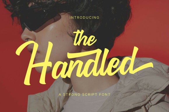 The Handled: A Bold and Energetic Brush Script Font