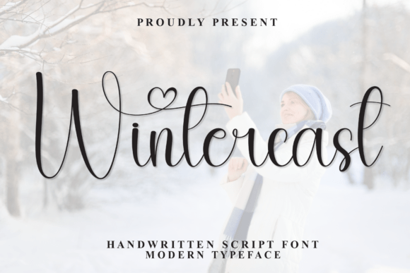 Wintercast: A Whimsical Typeface for Stunning Web Designs